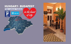 Apartment in the center of Budapest -free garage parking